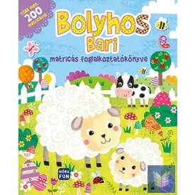   Bolyhos Bari matriás foglalkoztatókönyve - Több mint 200 matricával