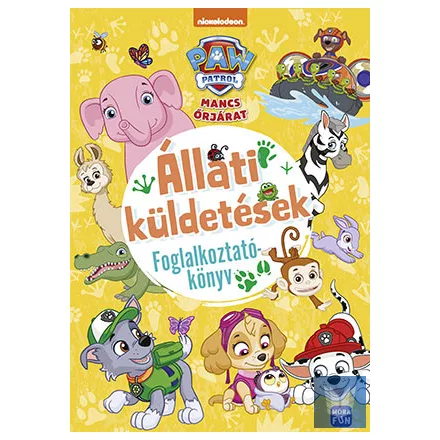 Mancs Őrjárat - Állati küldetések - Foglalkoztatókönyv