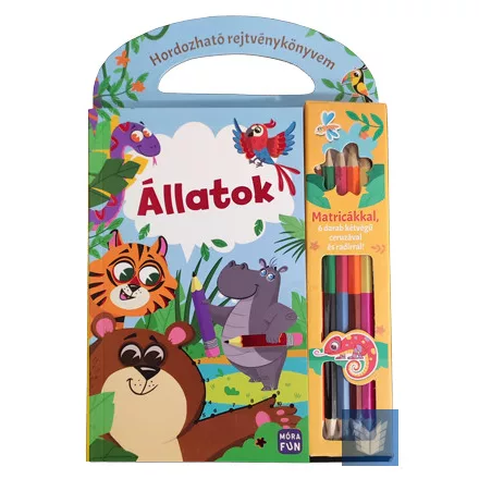 Hordozható rejtvénykönyvem - Állatok