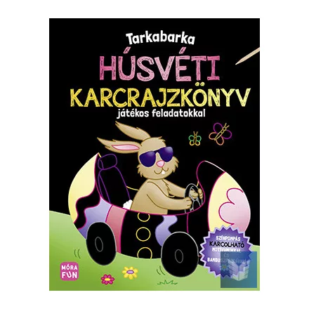 Tarkabarka húsvéti karcrajzkönyv