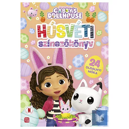 Gabi babaháza - Húsvéti színezőkönyv