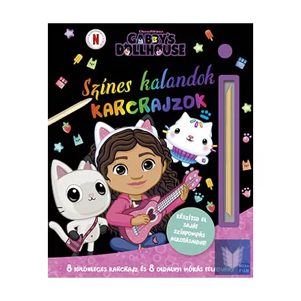 Gabi babaháza - Színes kalandok - Karcrajzok
