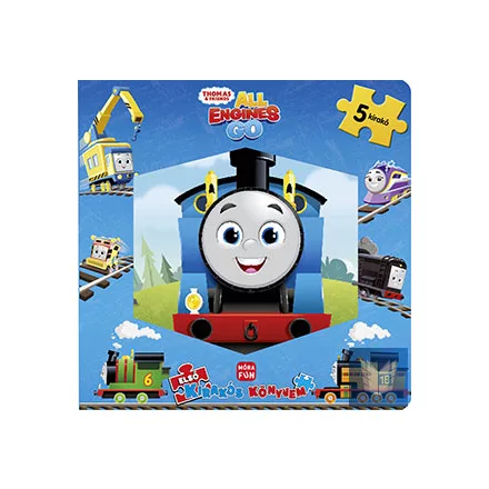 Thomas - All engines go! - Első kirakóskönyvem