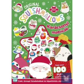 Squishmallows - Karácsonyi matricák