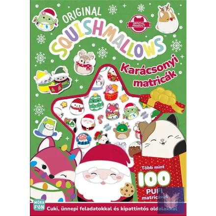 Squishmallows - Karácsonyi matricák