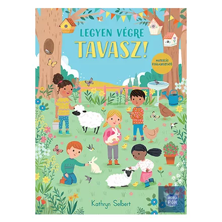 Legyen végre tavasz – matricás foglalkoztató