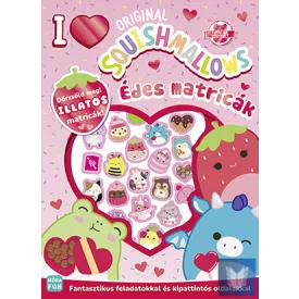 Squishmallows - Édes matricák