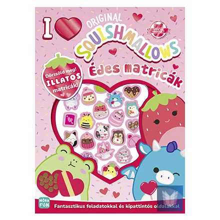 Squishmallows - Édes matricák