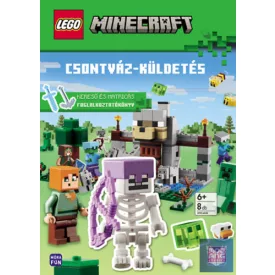   Lego Minecraft - Csontváz-küldetés - Kereső és matricás foglalkoztatókönyv