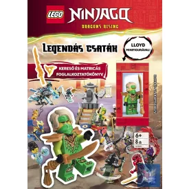   Lego Ninjago. Legendás csaták. Kereső- és matricás foglalkoztatókönyv