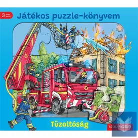 Játékos puzzle-könyvem: Tűzoltóság