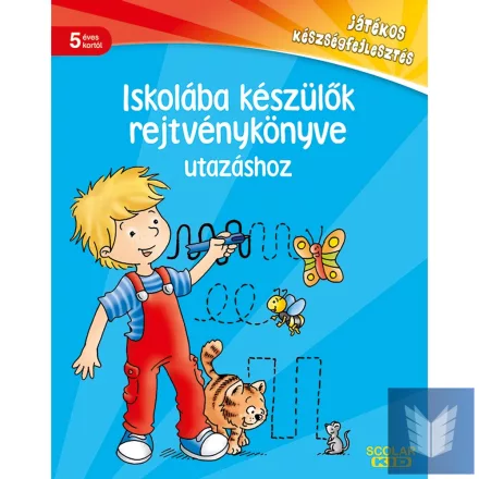 Iskolába készülők rejtvénykönyve utazáshoz