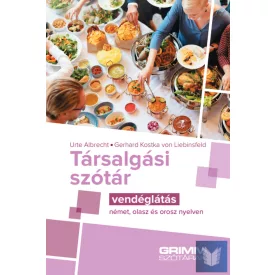   Társalgási szótár – vendéglátás – német, olasz és orosz nyelven
