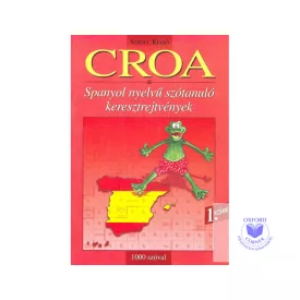   Croa Spanyol Nyelvü Szotanulo Keresztrejtvény 1.(1000 Szóval)