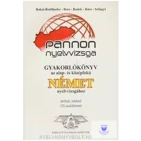 Német Pannon Nyelvvizsga Gyakorlókönyv Az A-K Nyv.+Cd