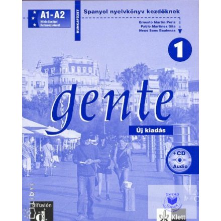 Gente 1. Munkafüzet + CD melléklet - Spanyol nyelvkönyv kezdőknek -