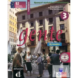   Gente 3.  Libro del Alumno (tankönyv) + Audio-CD - Spanyol nyelvkönyv haladóknak