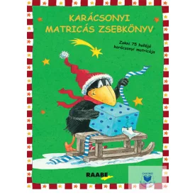 Zokni - Karácsonyi matricás könyv