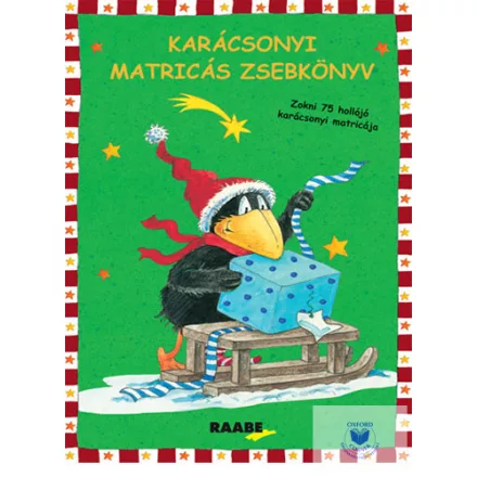 Zokni - Karácsonyi matricás könyv