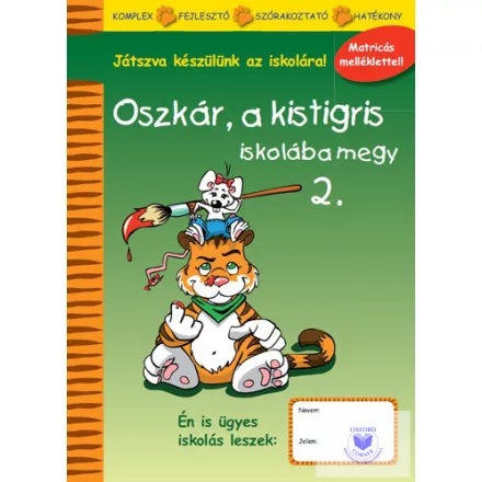 Oszkár, a kistigris iskolába megy 2