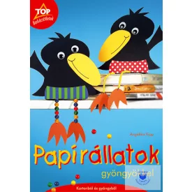 Papírállatok gyöngyökkel