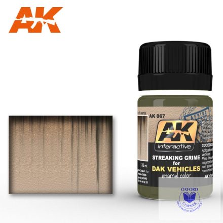 Weathering products - STREAKING GRIME FOR AFRIKA KORPS VEHICLES