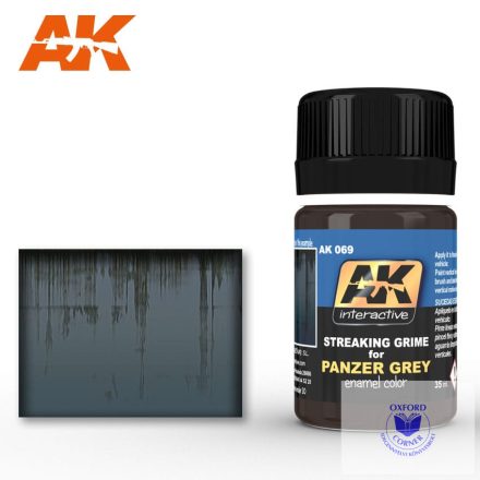 Weathering products - STREAKING GRIME FOR PANZER GREY VEHICLES