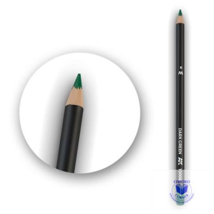 Weathering pencils - Watercolor Pencil Dark Green