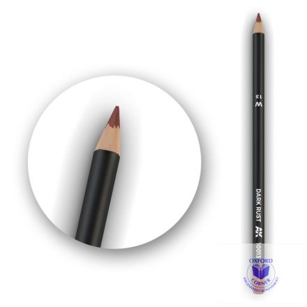 Weathering pencils - Watercolor Pencil Dark Rust