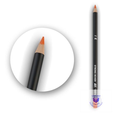 Weathering pencils - Watercolor Pencil Strong Ocher