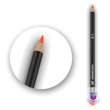 Weathering pencils - Watercolor Pencil Vivid Orange