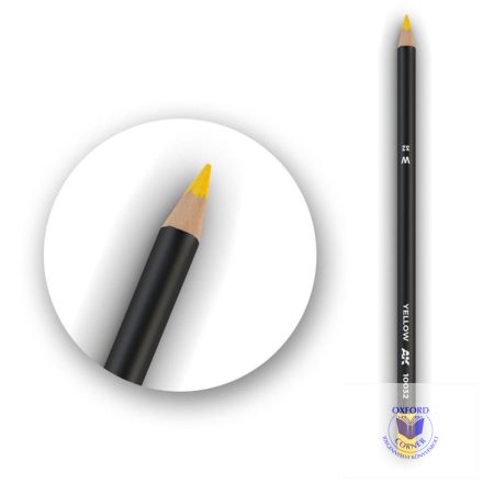 Weathering pencils - Watercolor Pencil Yellow
