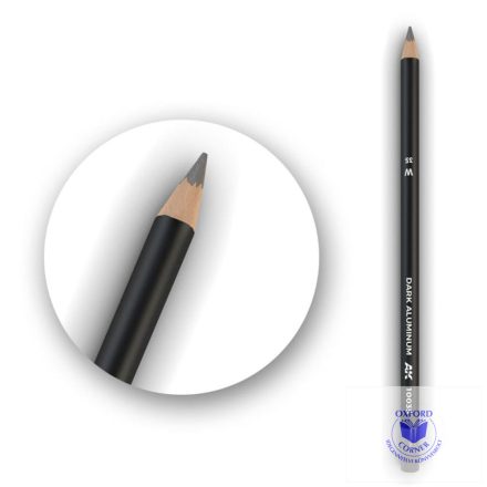 Weathering pencils - Watercolor Pencil Dark Aluminum Nickel