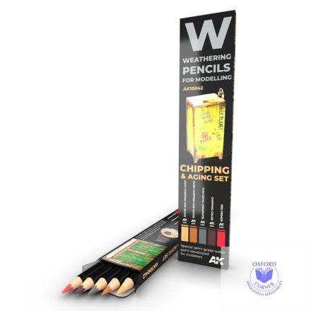 Weathering pencils - WATERCOLOR PENCIL SET CHIPPING