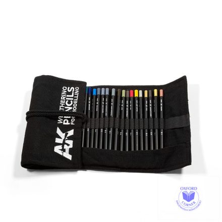 Weathering pencils - WEATHERING PENCILS FULL RANGE CLOTH CASE (37 colors)