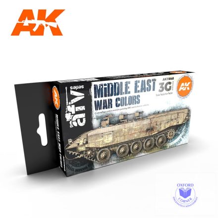 AFV Paint set - MIDDLE EAST WAR COLORS 3G