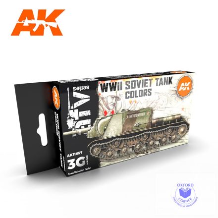 AFV Paint set - SOVIET CAMOUFLAGES 3G