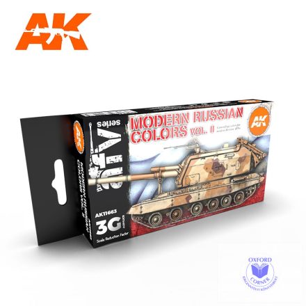 AFV Paint set - MODERN RUSSIAN COLOURS VOL 2 3G