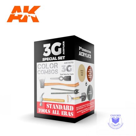 AFV Paint set - STANDARD TOOLS ALL ERAS COMBO 3G