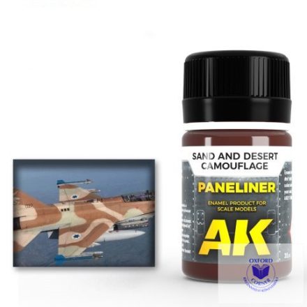AIR Weathering products - Paneliner for sand and desert camouflage 35ml