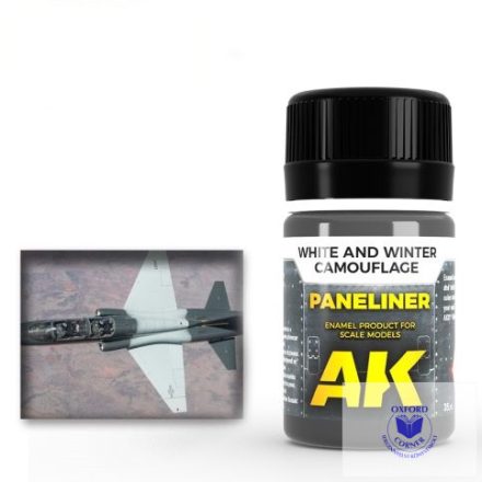 AIR Weathering products - Paneliner for white and winter camouflage 35ml