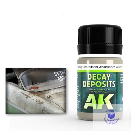 Weathering products - DECAY DEPOSIT FOR ABANDONED VEHICLES