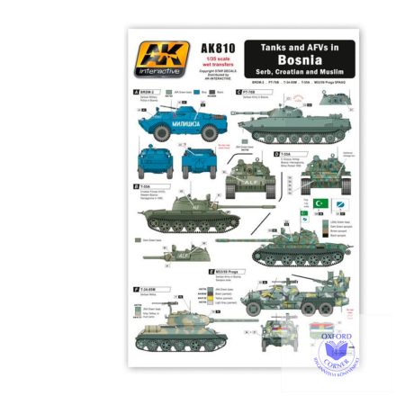 WET Transfers - TANKS AND AFVS IN BOSNIA