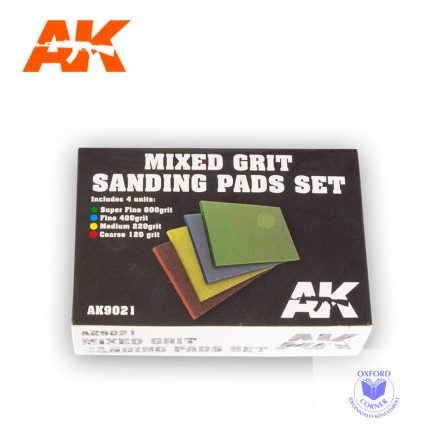 Sandpaper - Mixed Grit Sanding Pads Set 800 grit.4 units
