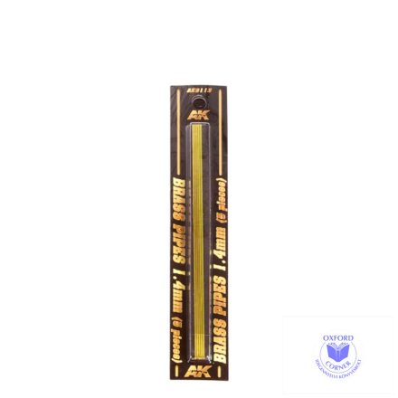 Building material - BRASS PIPES 1,4mm, 5 units