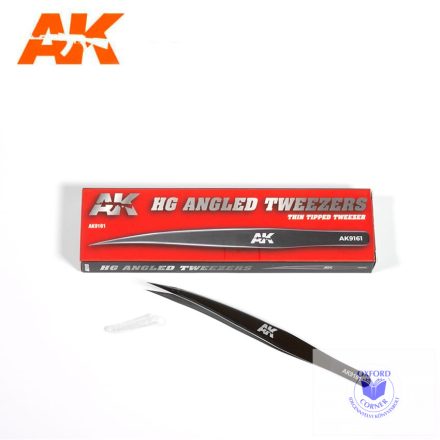 Tools - HG ANGLED TWEEZERS 01 (THIN TIPPED)