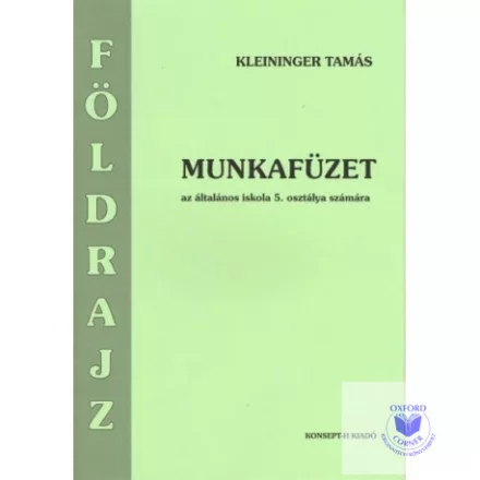Földrajz munkafüzet 5.