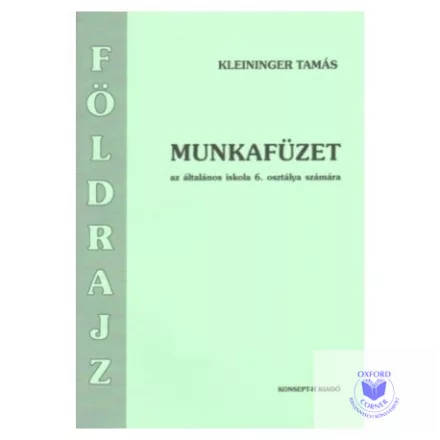 Földrajz munkafüzet 6.