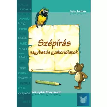 Szépírás - nagybetűs gyakorlólapok