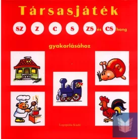   Logopédiai társasjáték a sziszegő hangok gyakorlásához